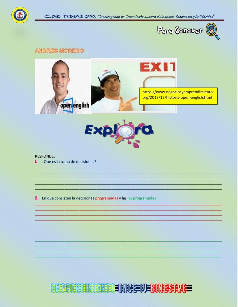 TEMA 2 EMPRENDIMIENTO IV ONCE