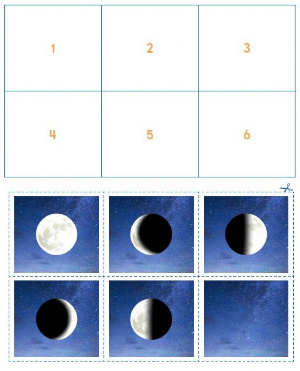 Moon sequence Moon sequence