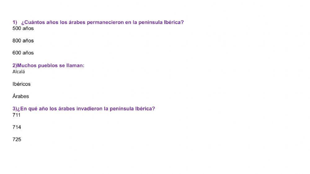 La Herencia Arabe en España