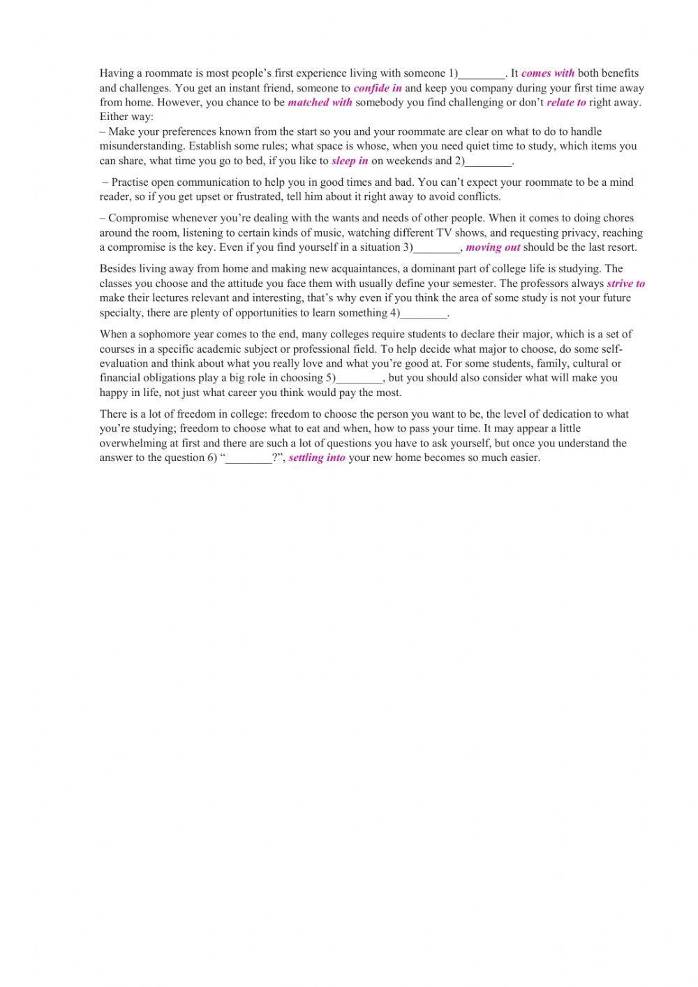 My future. My choice