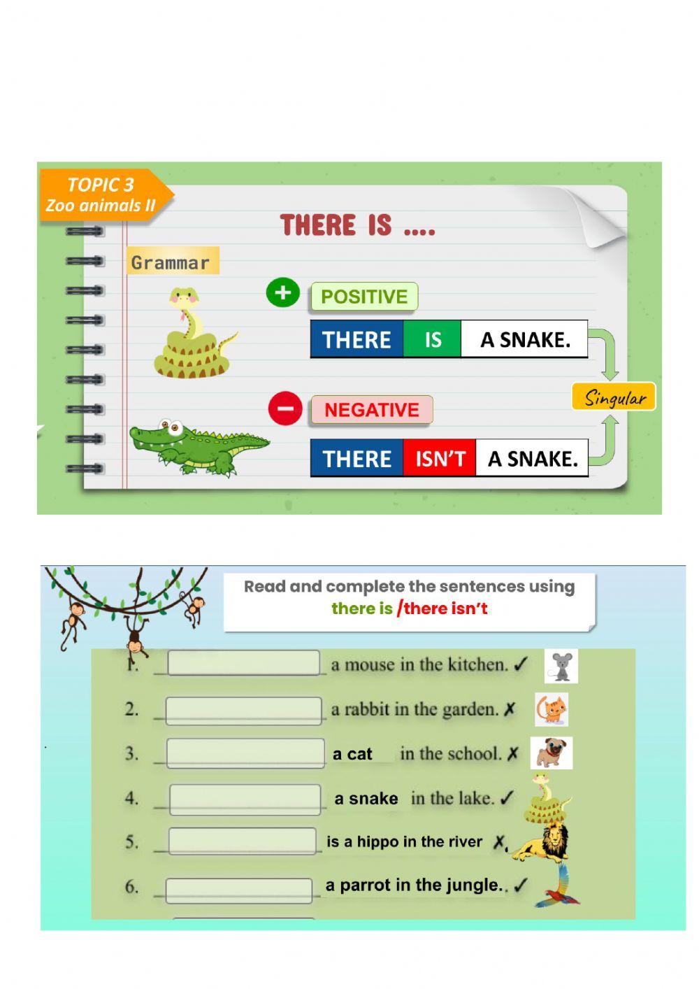 What animal is there?