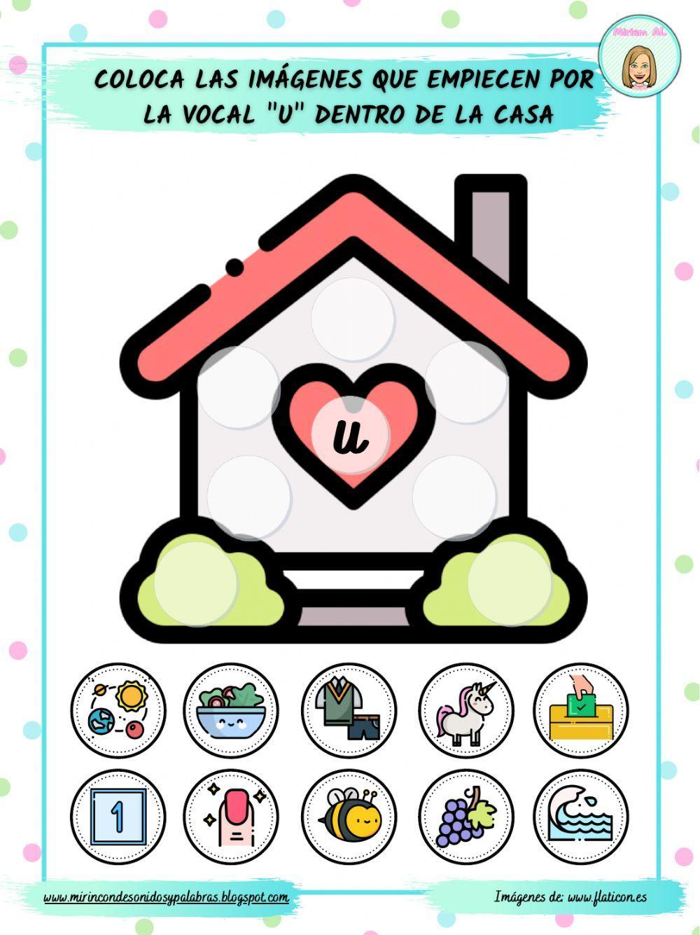 Discriminación auditiva vocal U