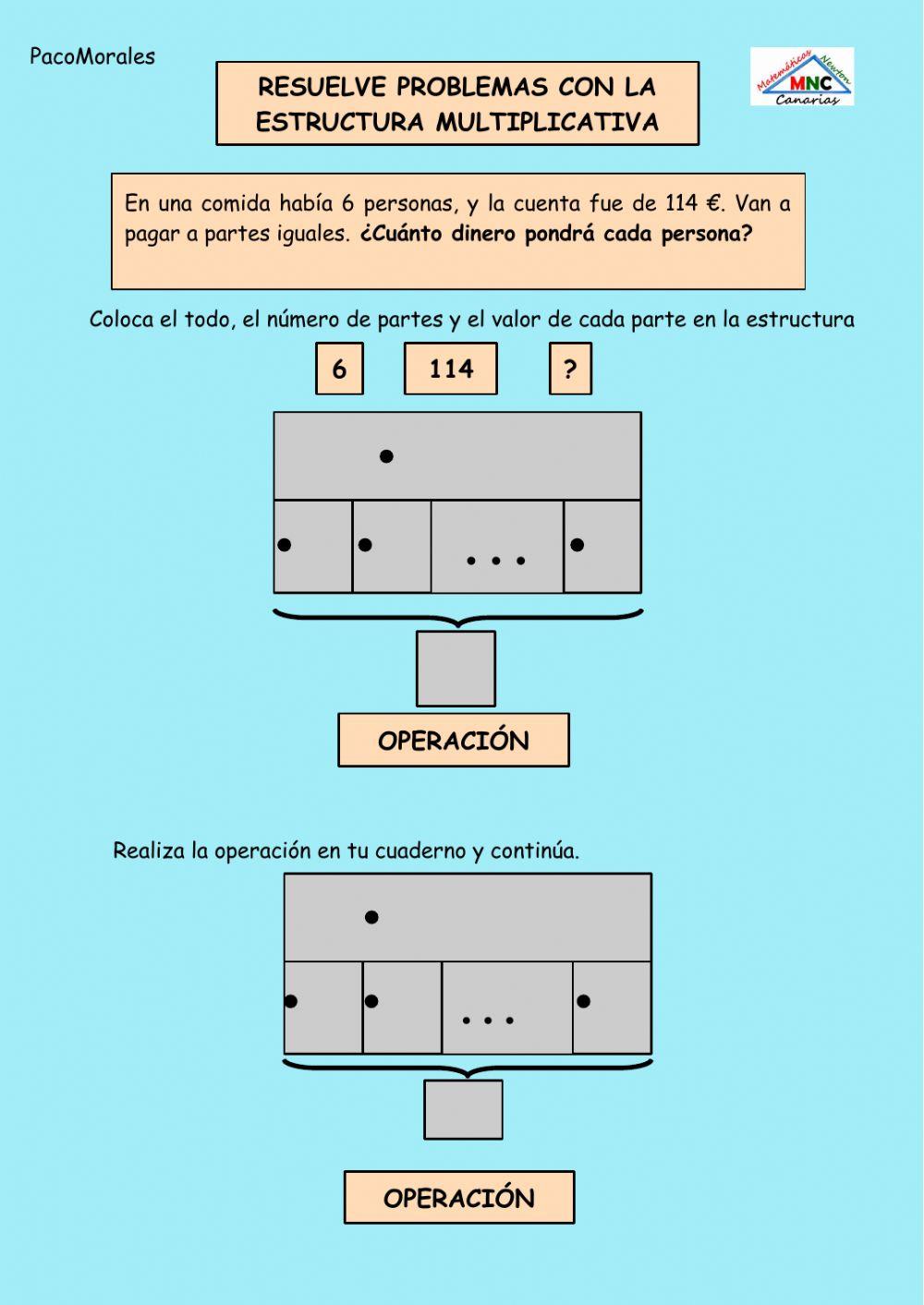 Estructura multiplicativa 1