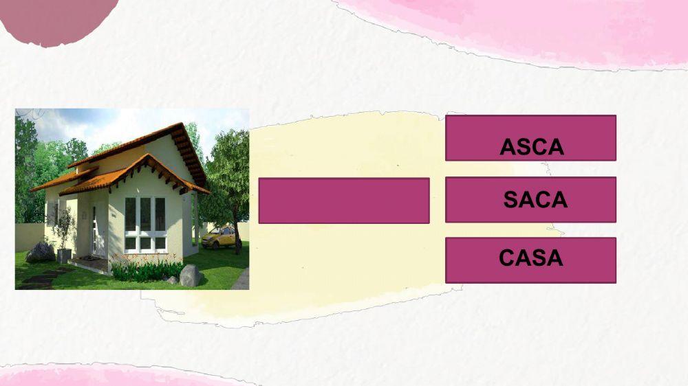 Ejercicio de palabras