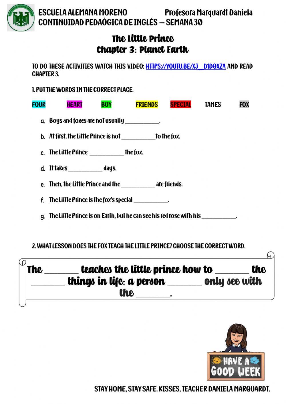 The little prince - Chapter 3