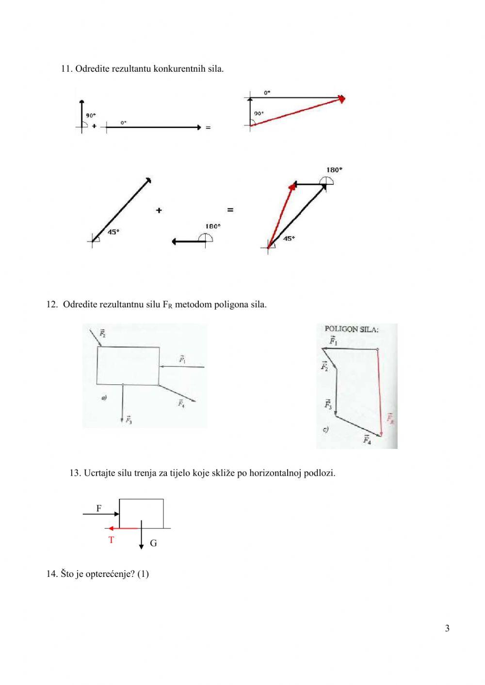 Vježba i ponavljanje za 1. pismeni ispit