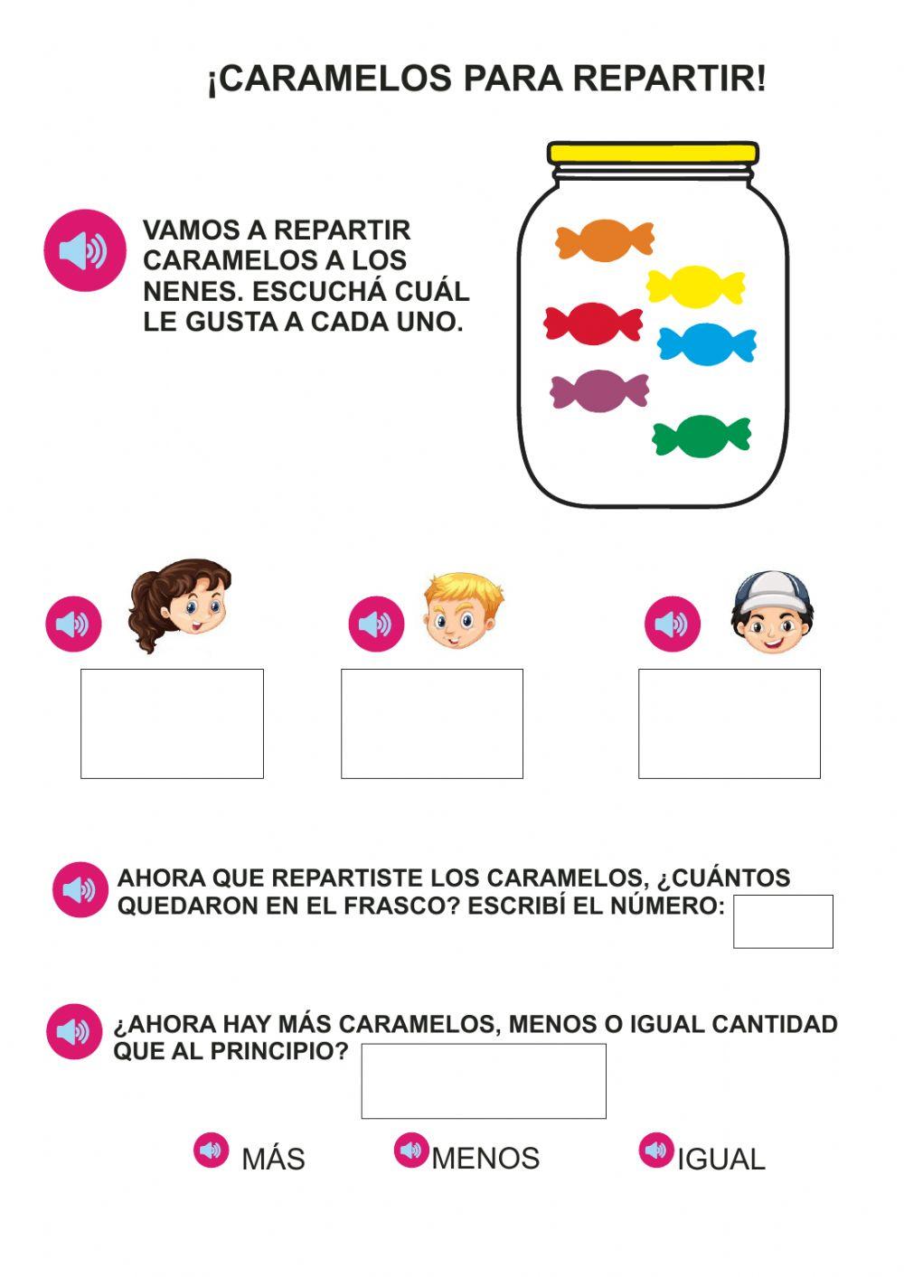 Repartimos caramelos