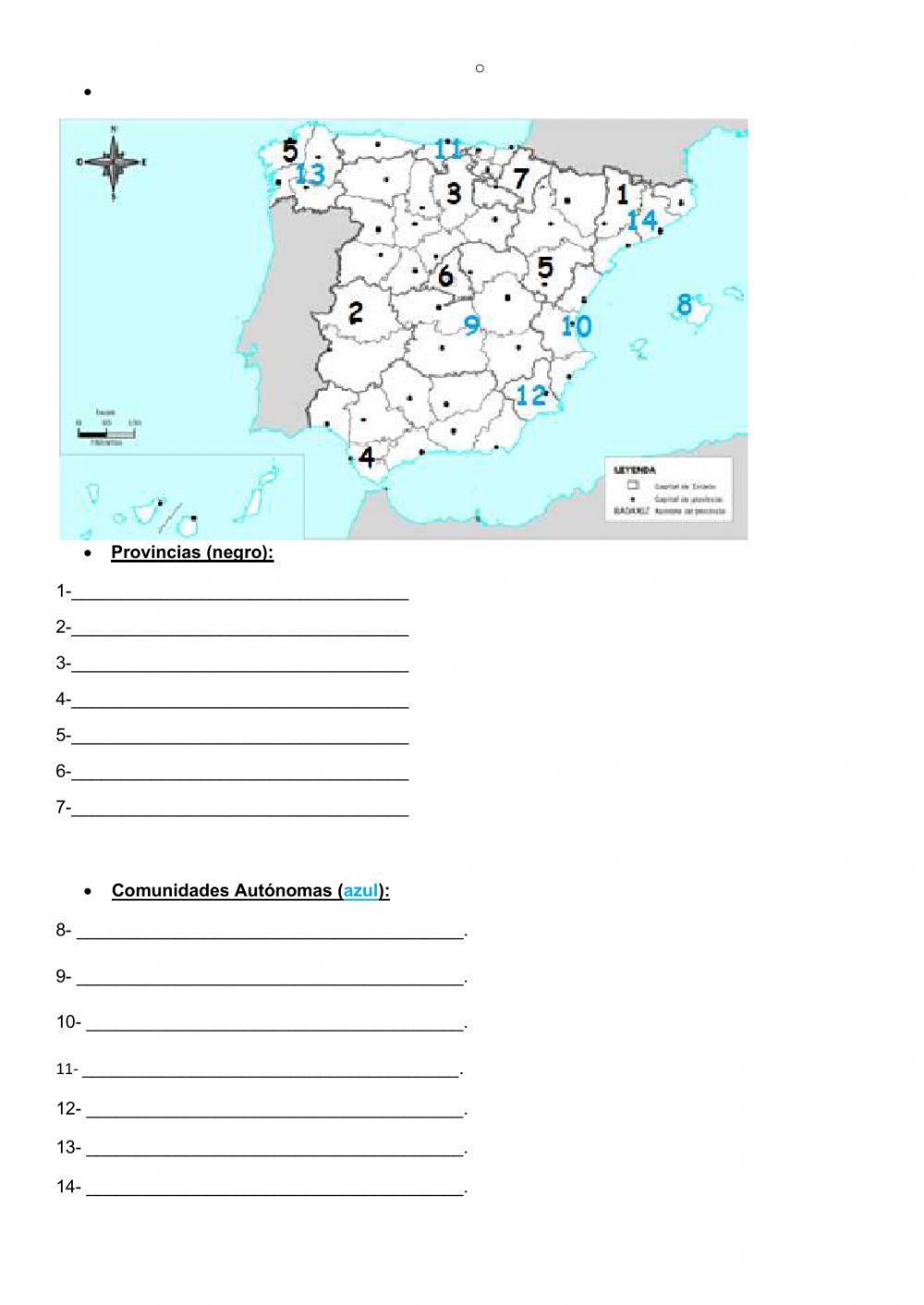 Parte 2 relieve de españa mapas