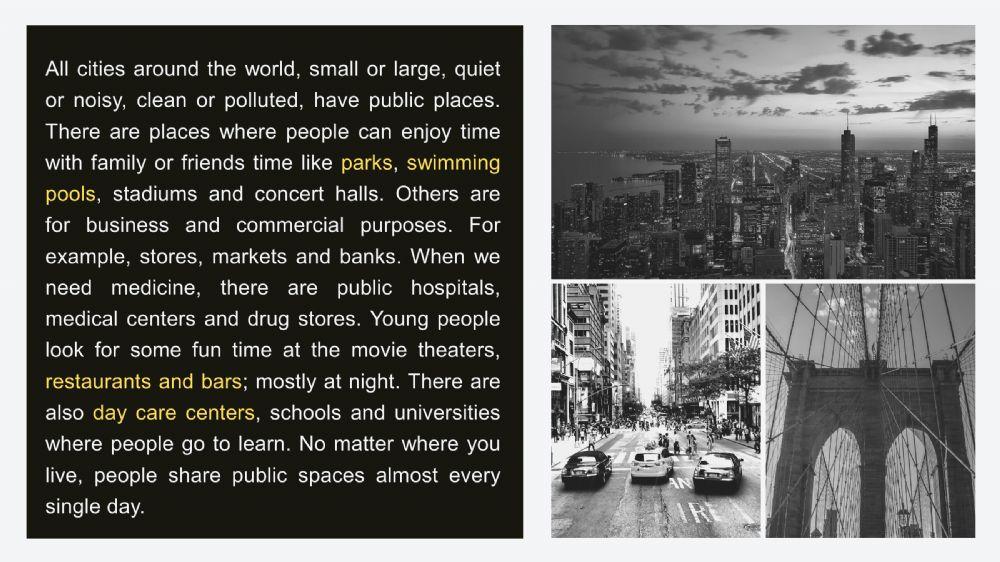 Public places