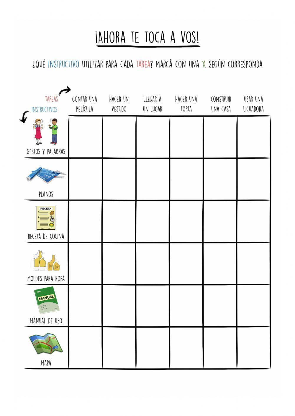 3ero - Tecnología - Los instructivos