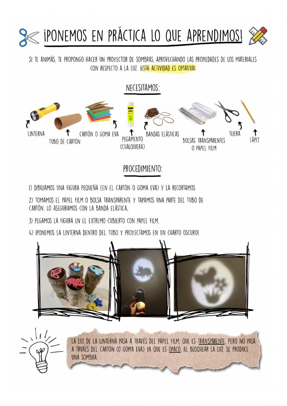 4to - Tecnología - Los materiales y la luz
