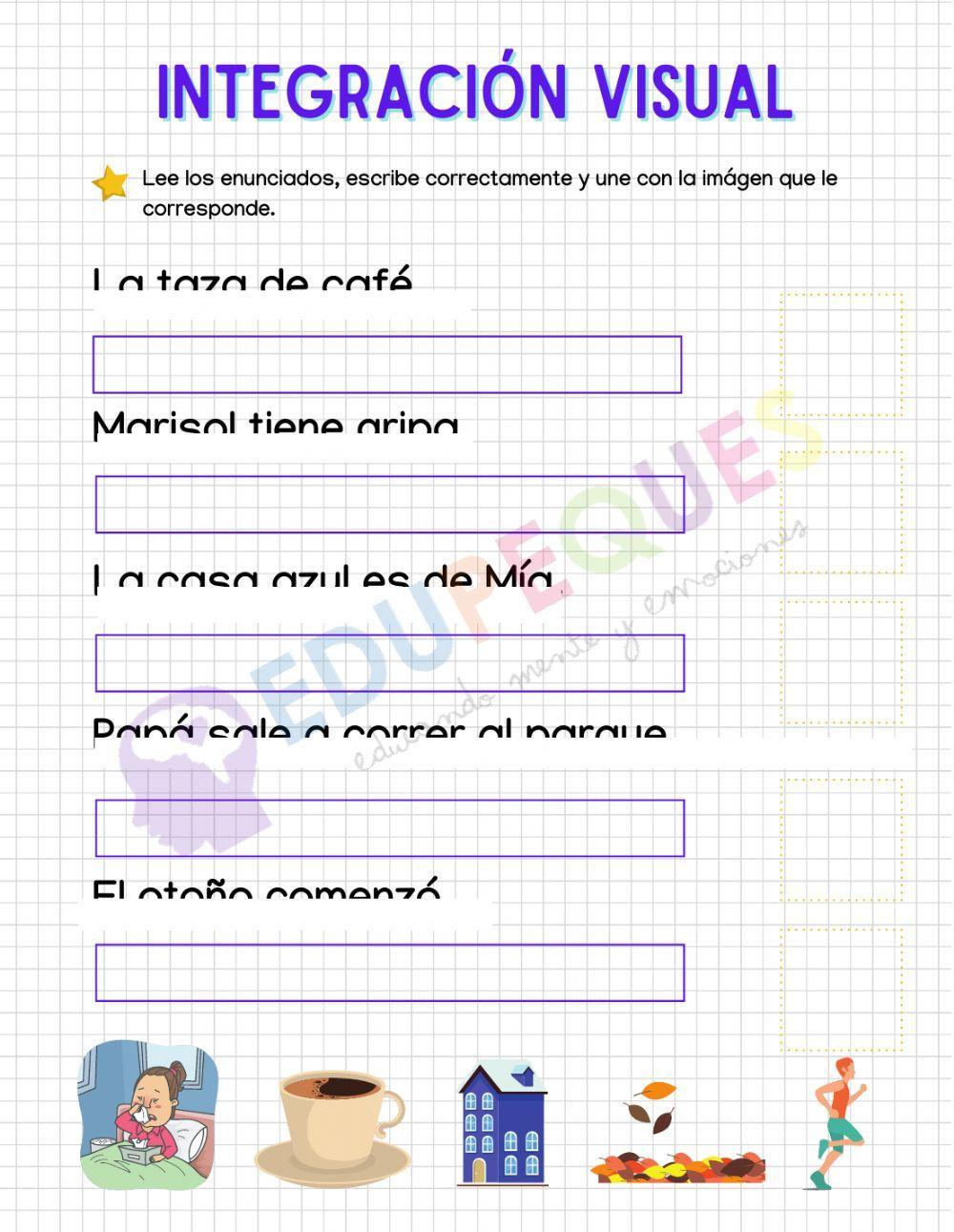 Ejercicios de Integración Visual