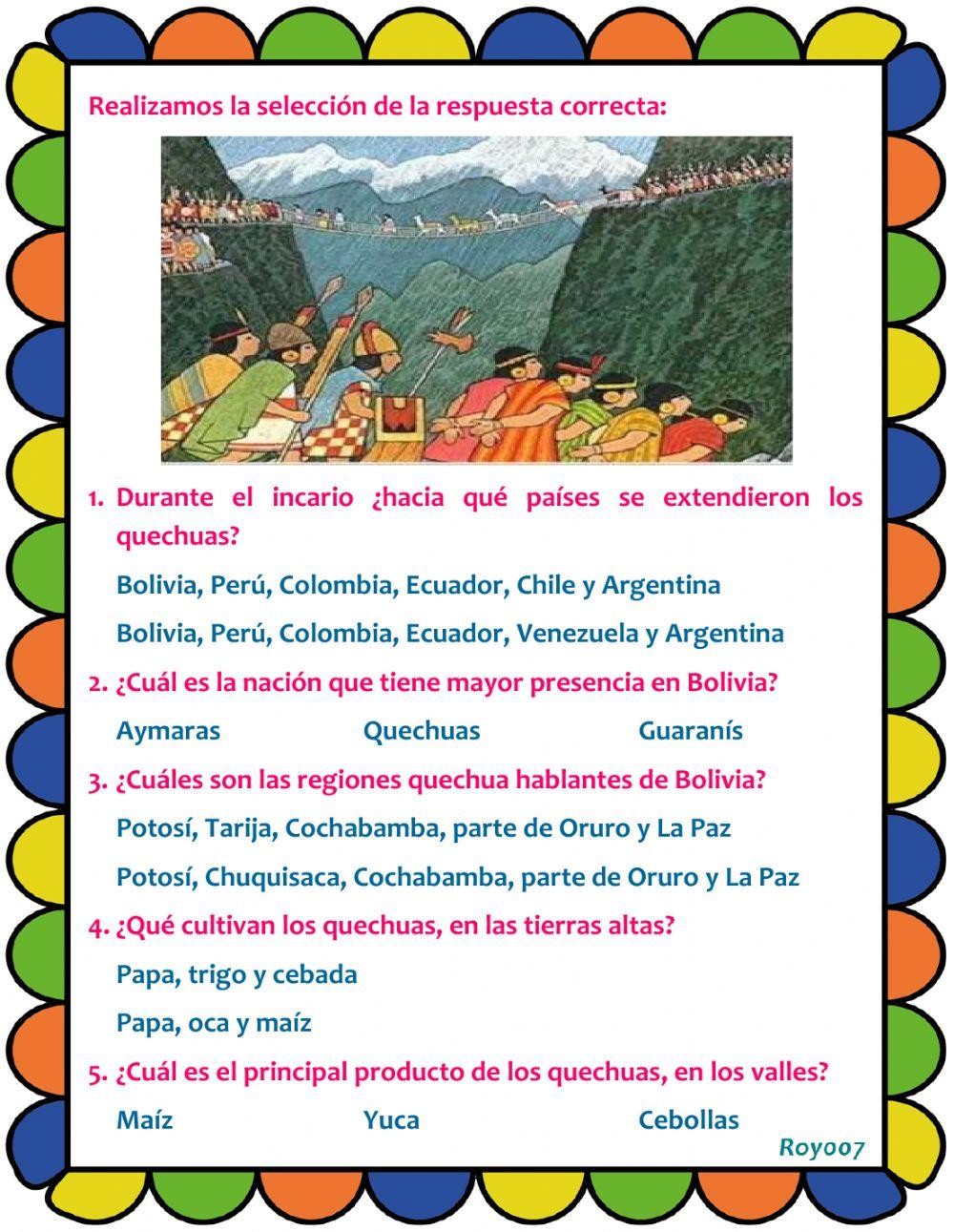 Los quechuas