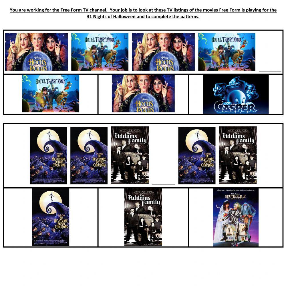 31 nights of halloween patterns 1