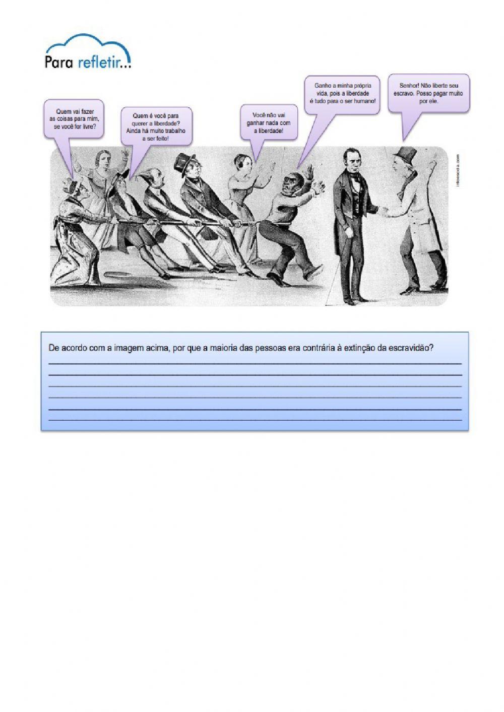 Recuperação História 8 ano