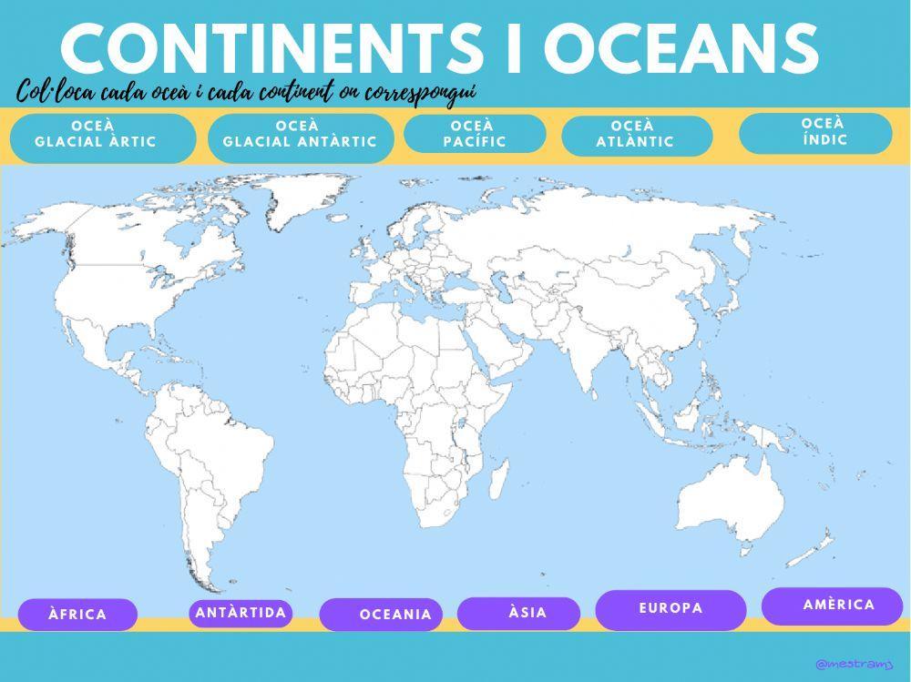 Continents i oceans