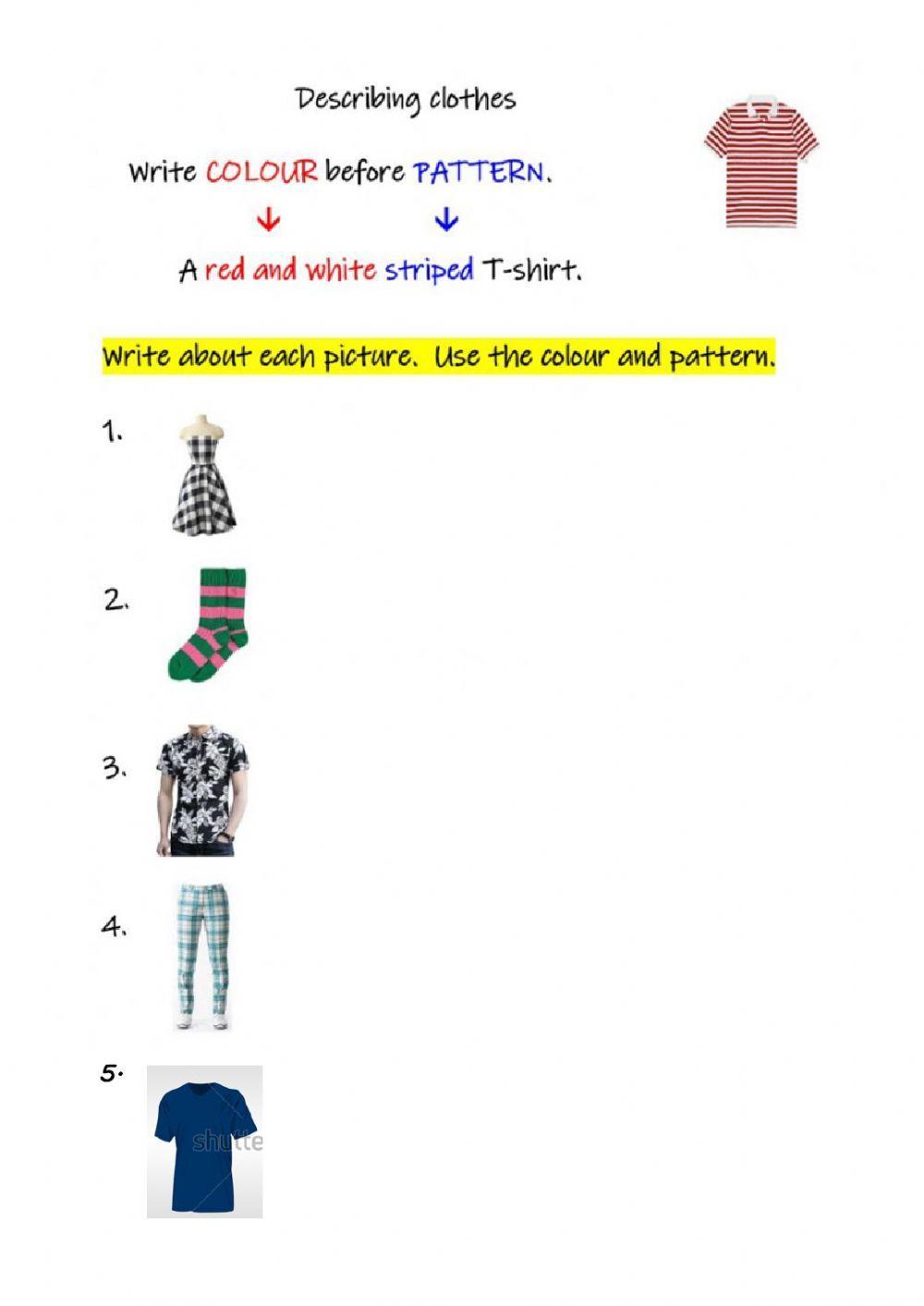 ROOFTOPS - STARTER UNIT - Clothes and Patterns