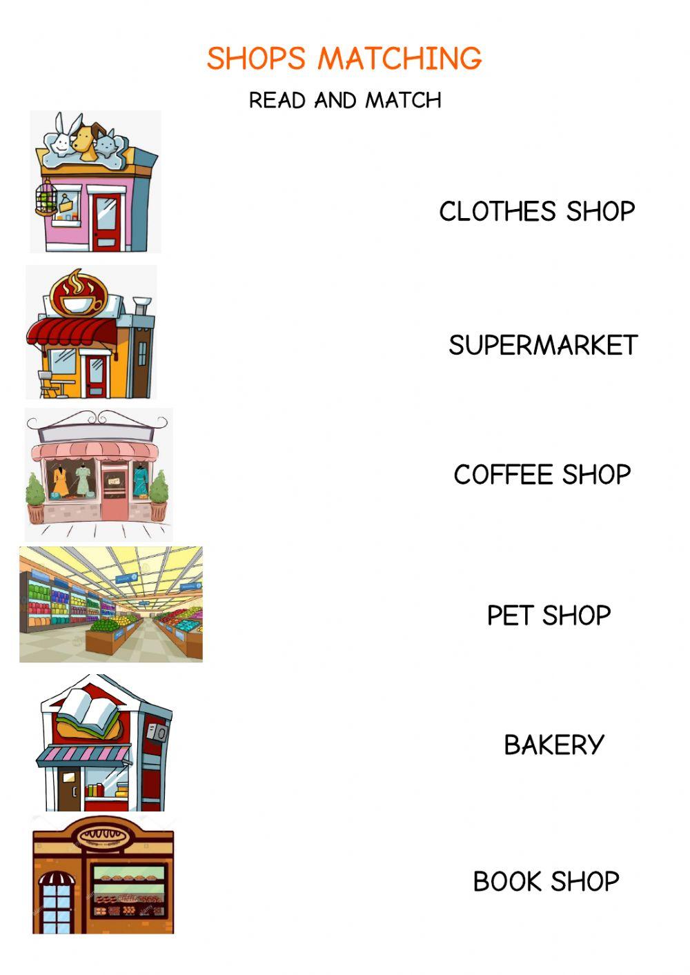 Shops Matching Shops Matching