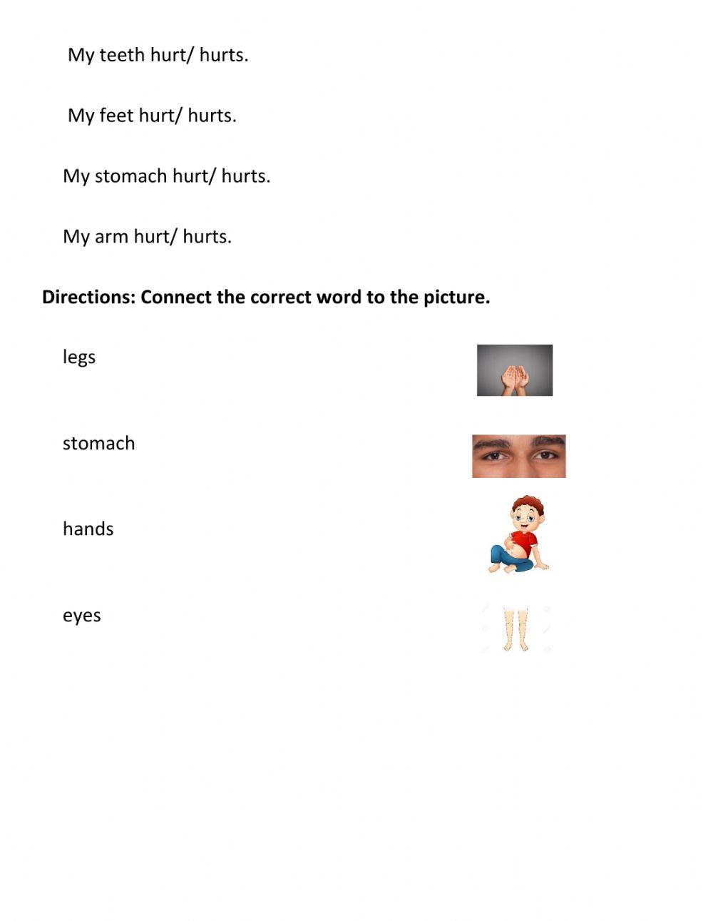 Unit 4 Health activity