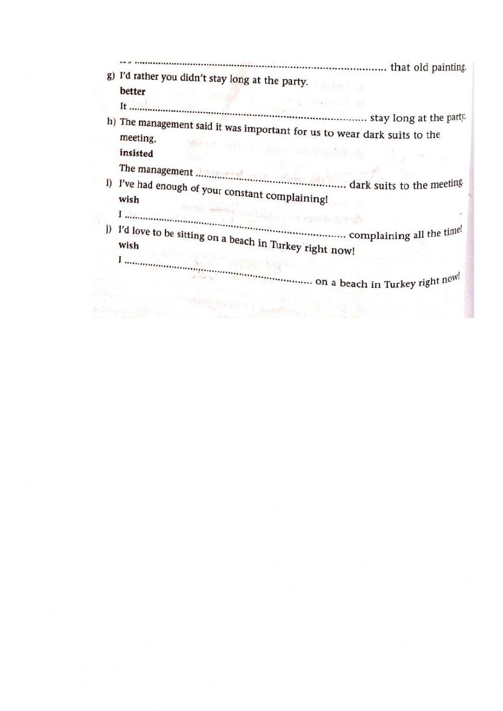 Conditionals and Unreal tenses Advanced.