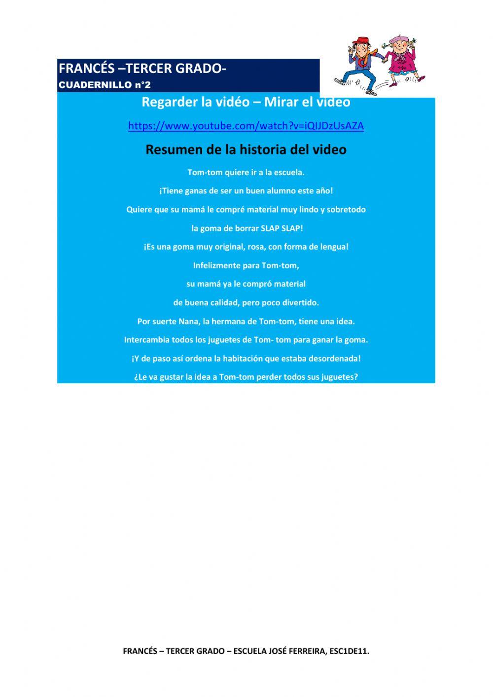 Cuadernillo 2 - Tercer grado