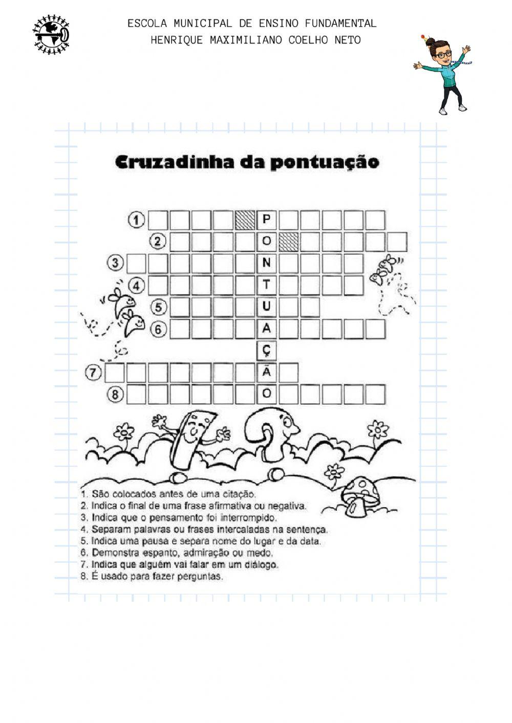 Cruzadinha de pontuação