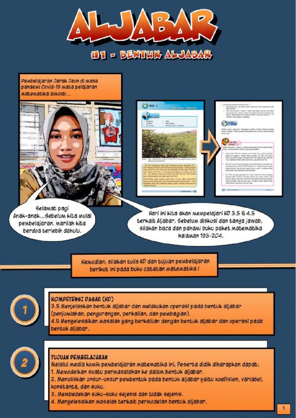 LKPD 1 - Bentuk Aljabar