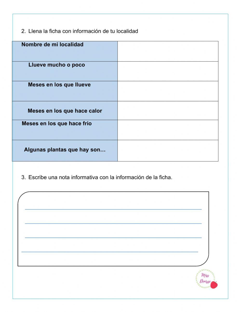Notas informativas