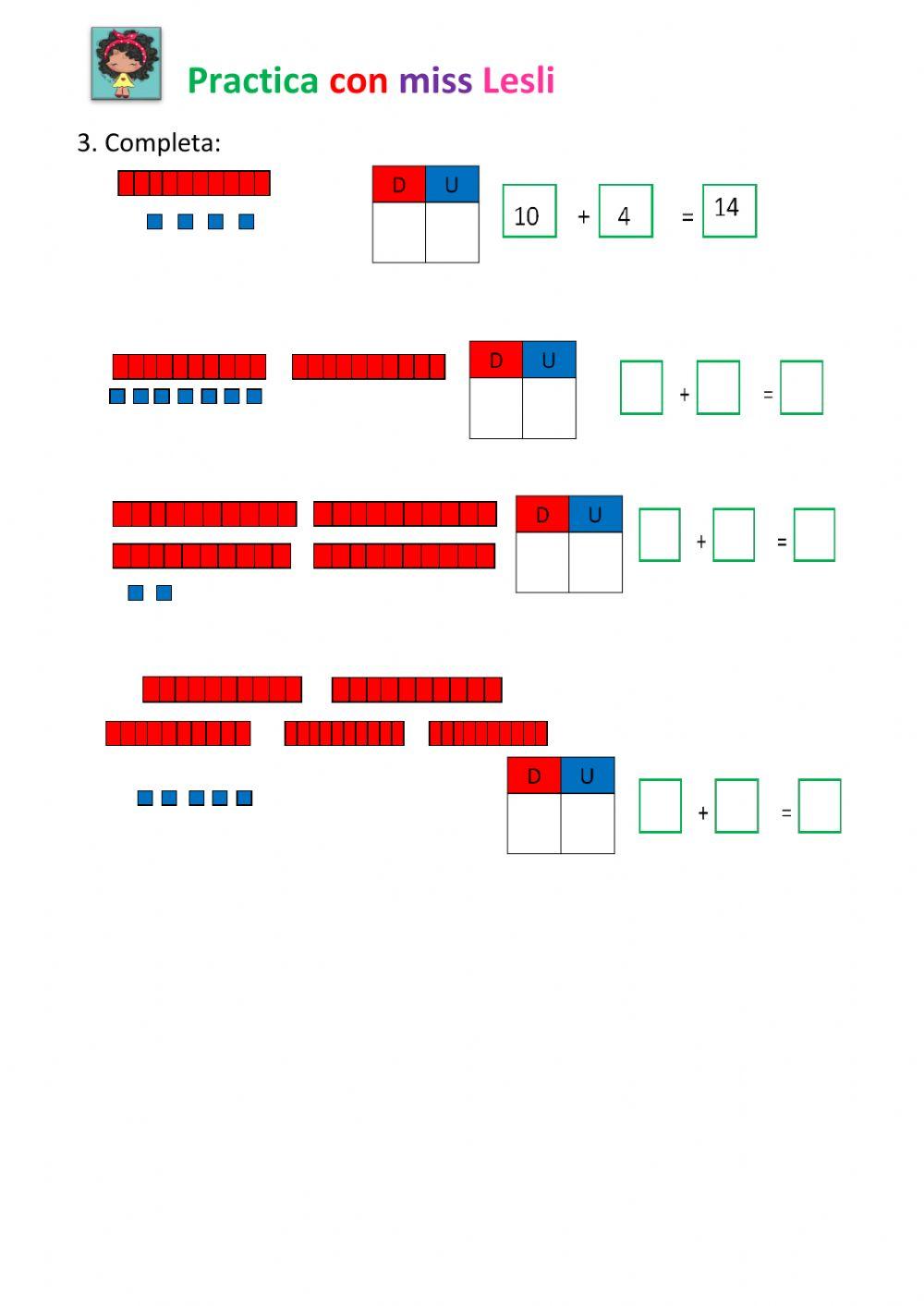 Composición y descomposición de números