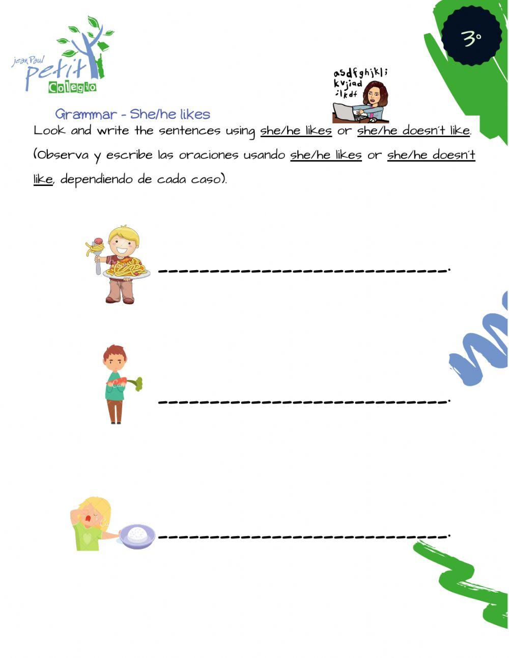 Unit 2. yummy or yucky! - unit test