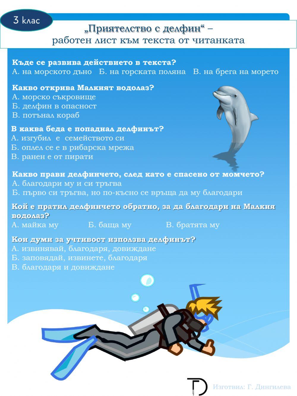 Приятелство с делфин