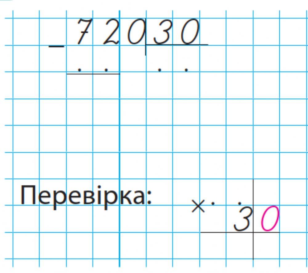 Математика 4 клас