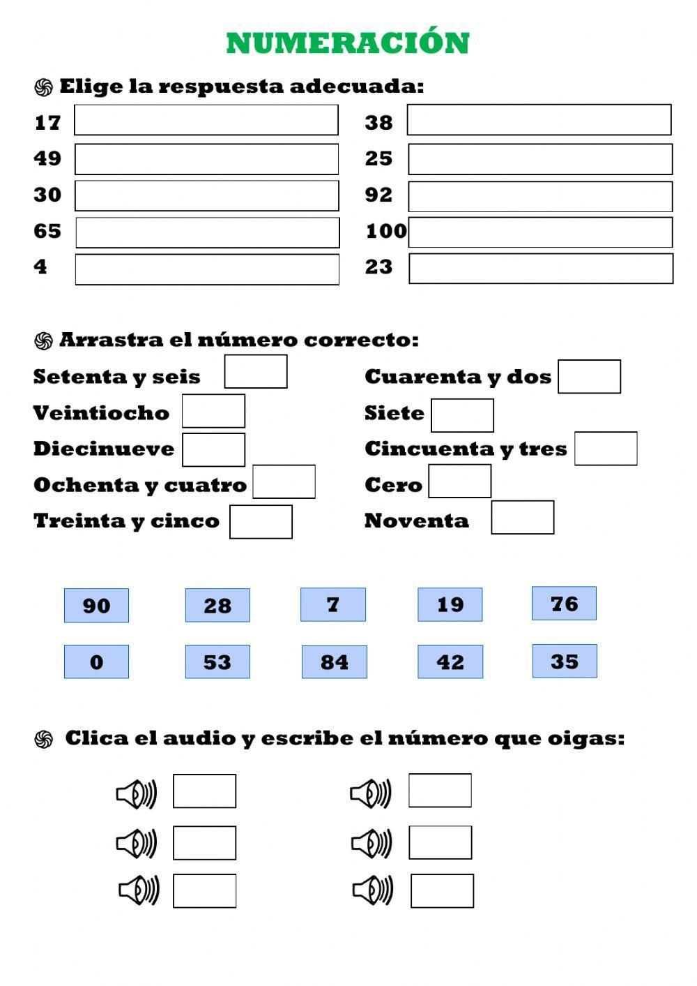 Numeración