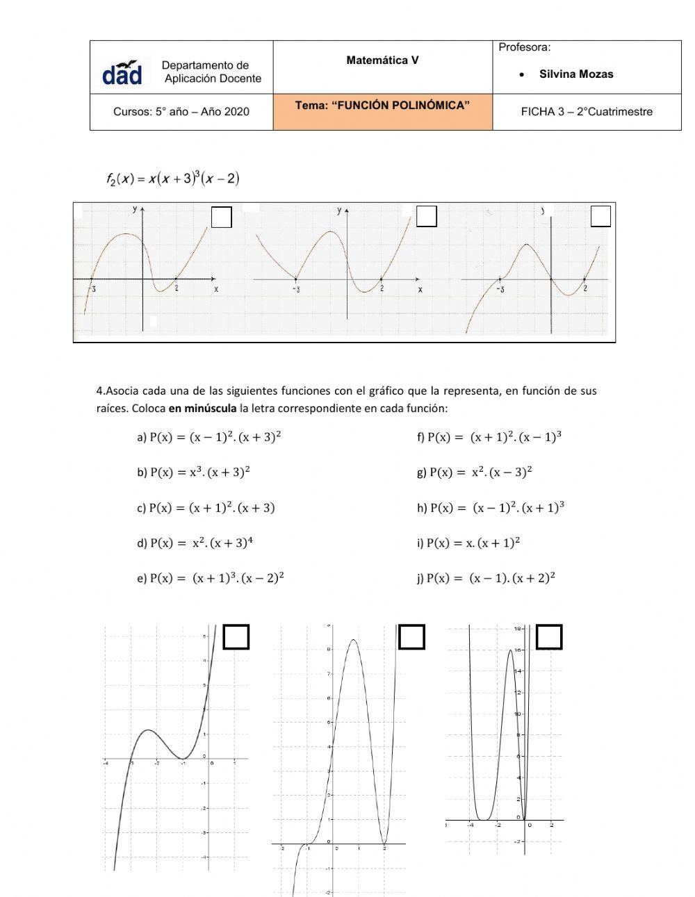 Función Polinómica