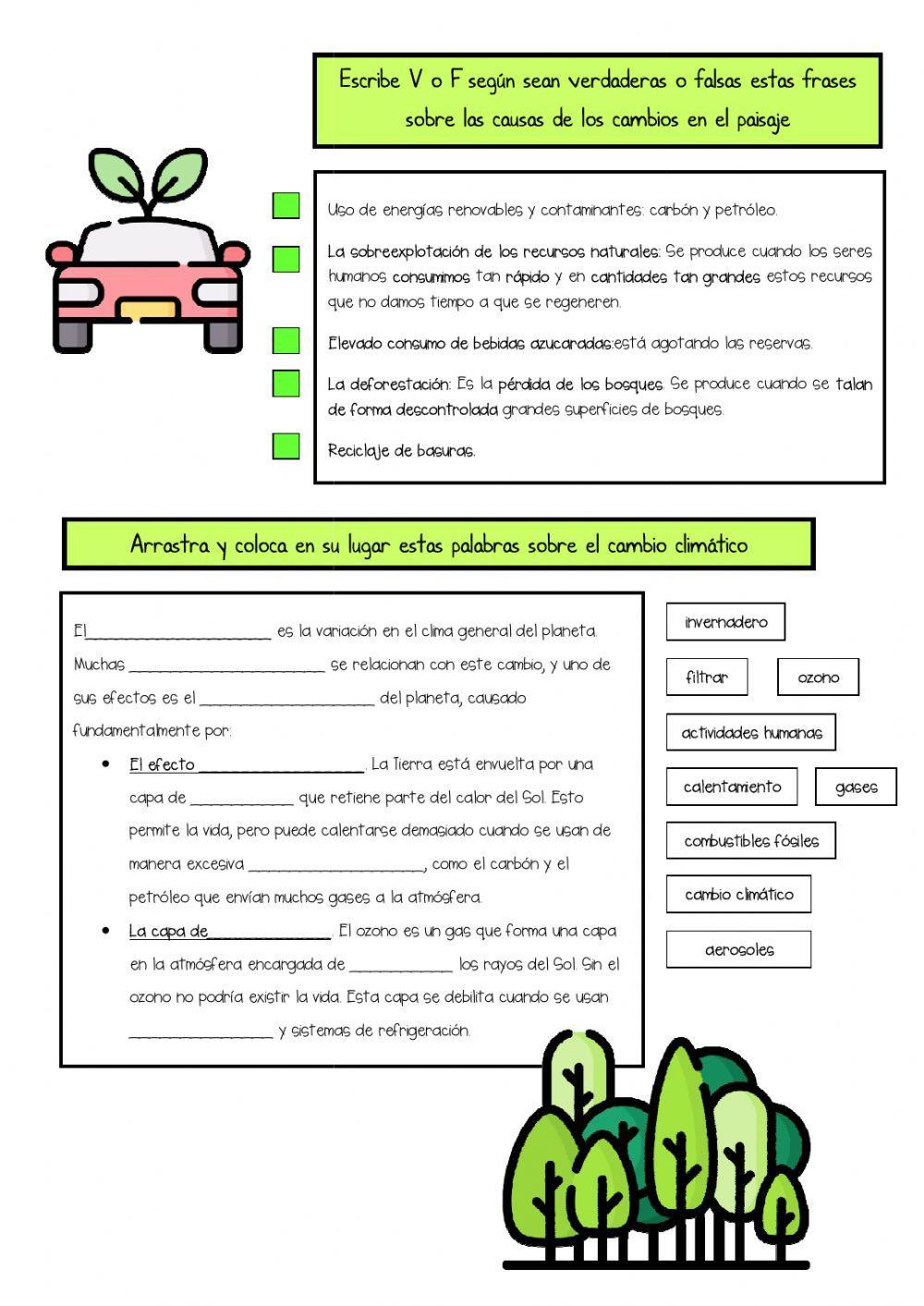 Clima y paisajes España y Europa