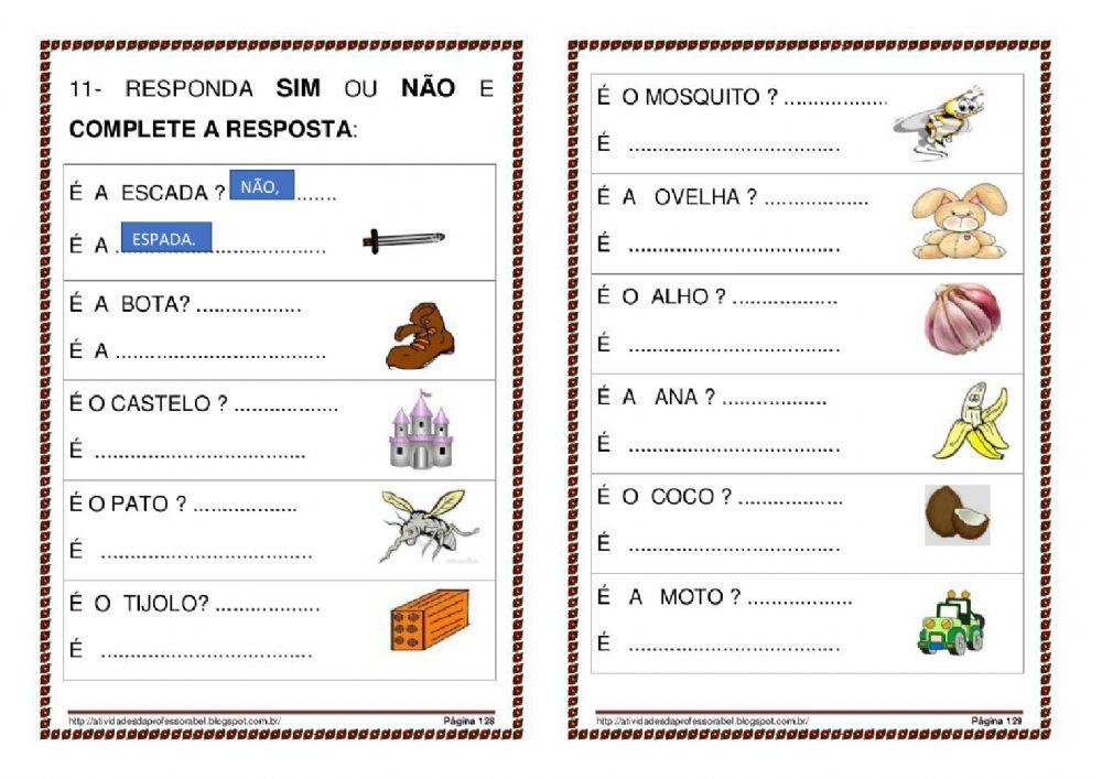Alfabetização Alfabetização