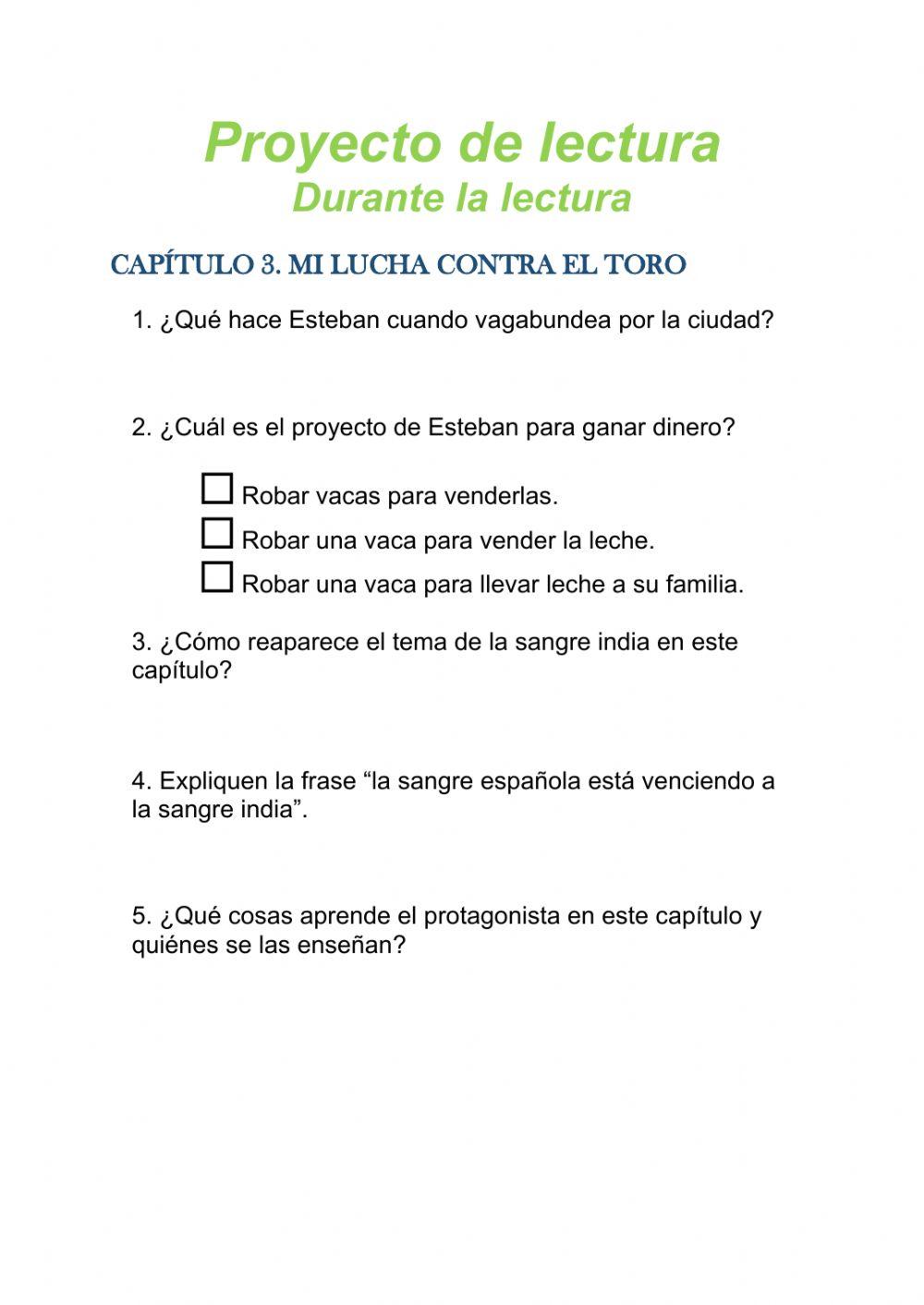 Durante la lectura 5