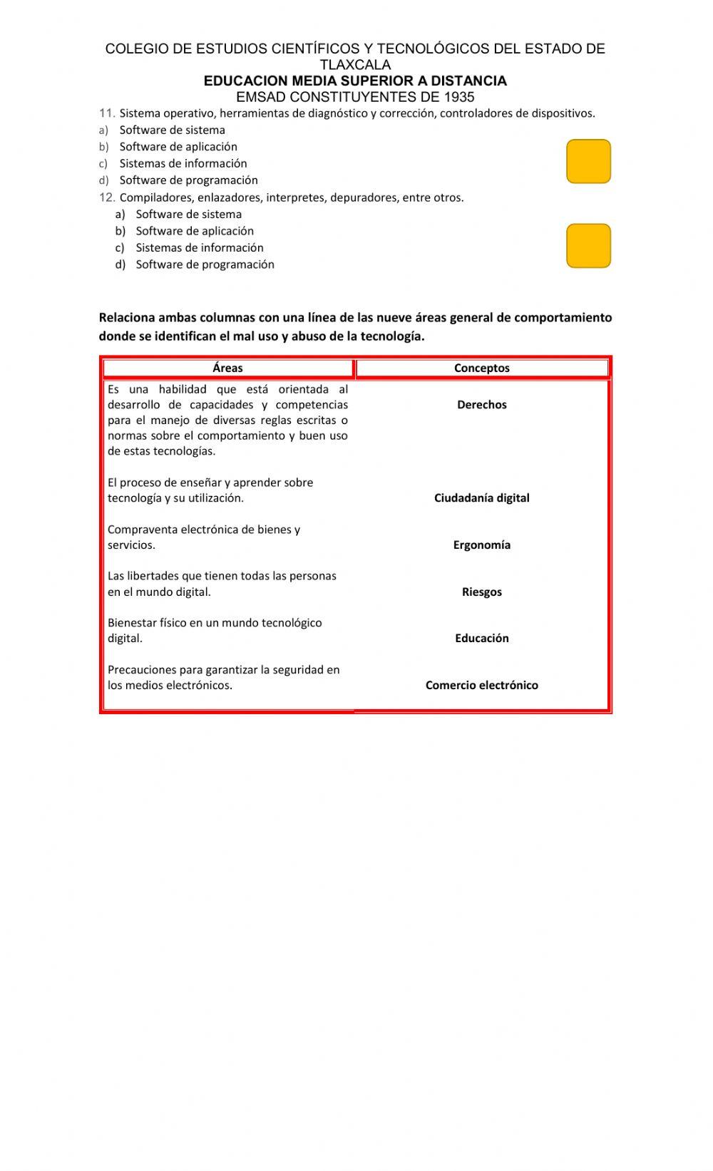 Evaluación de informática i