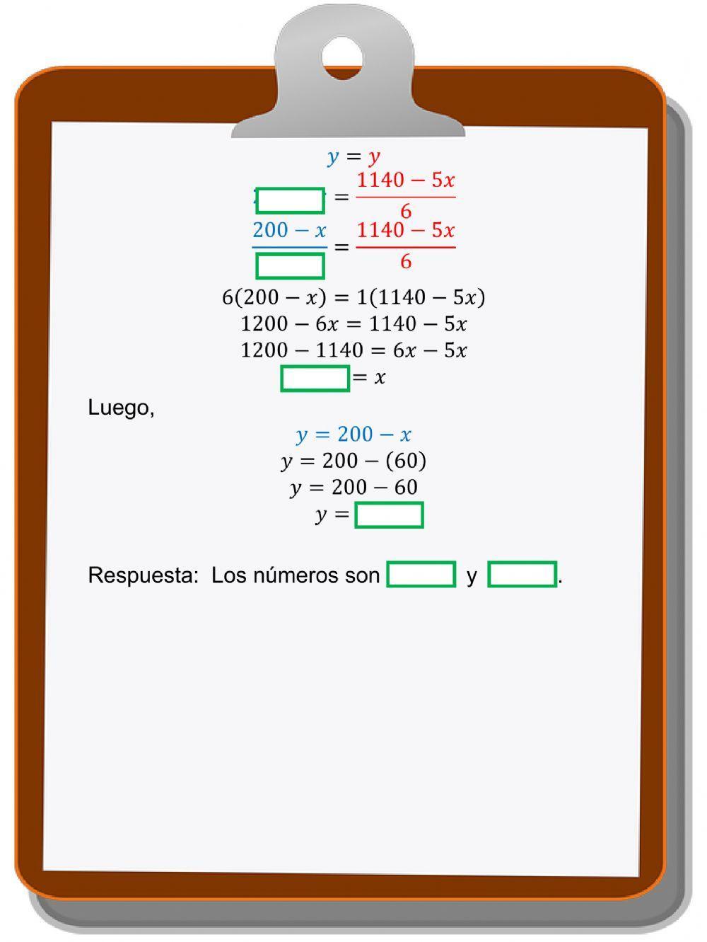 Método de igualación