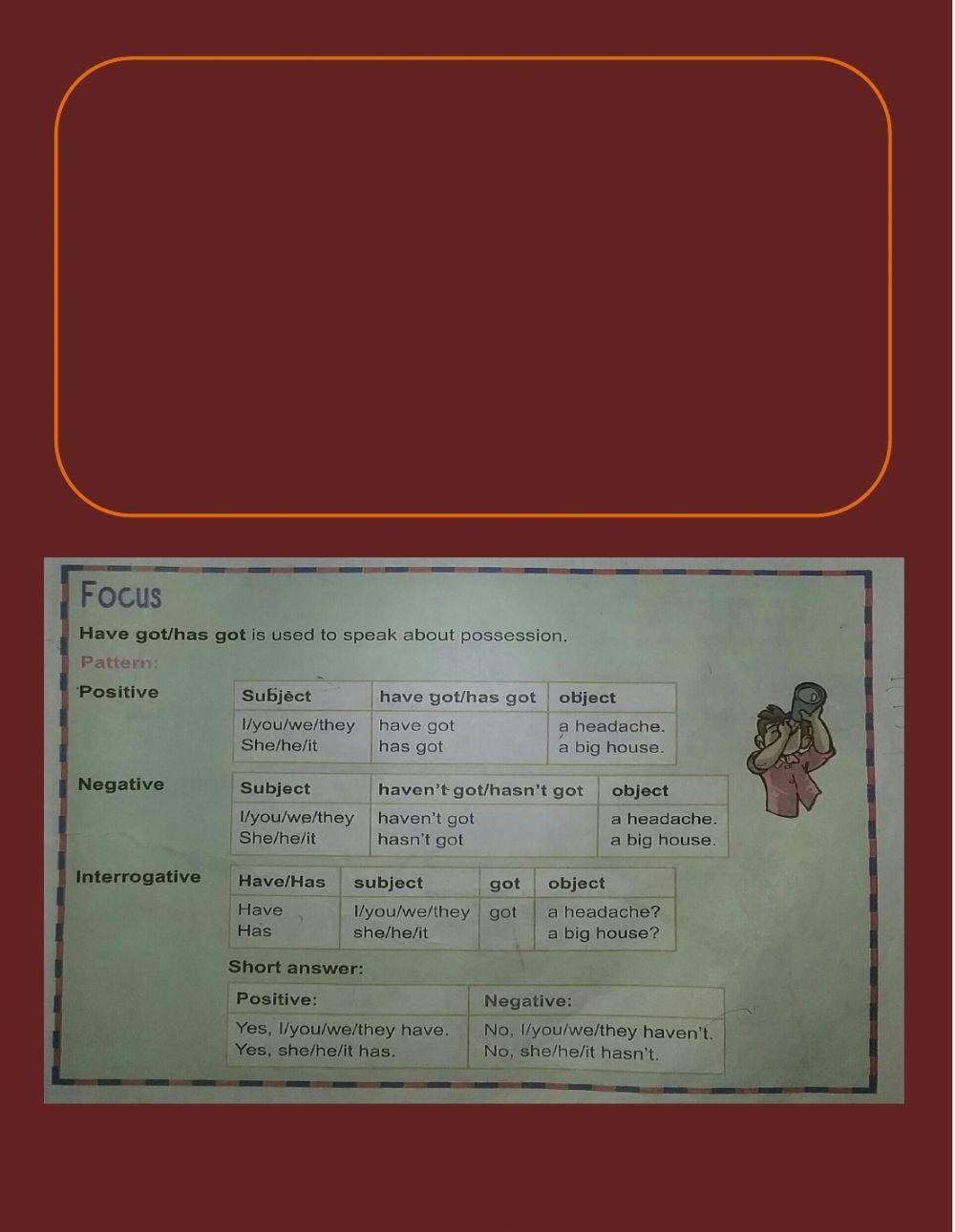 Present perfect for grade 5