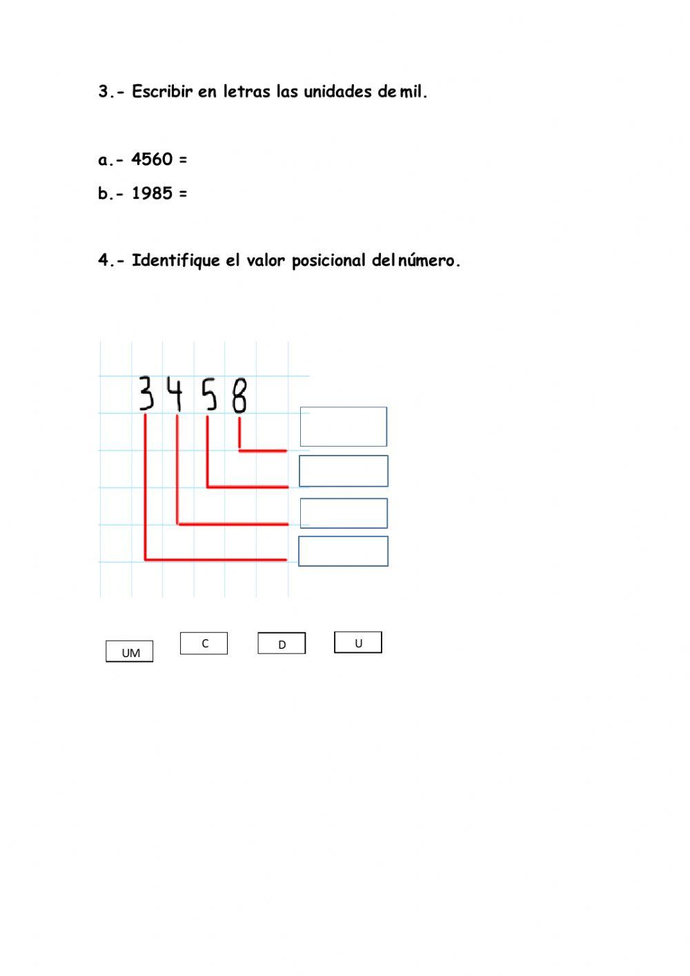 Lección matemática