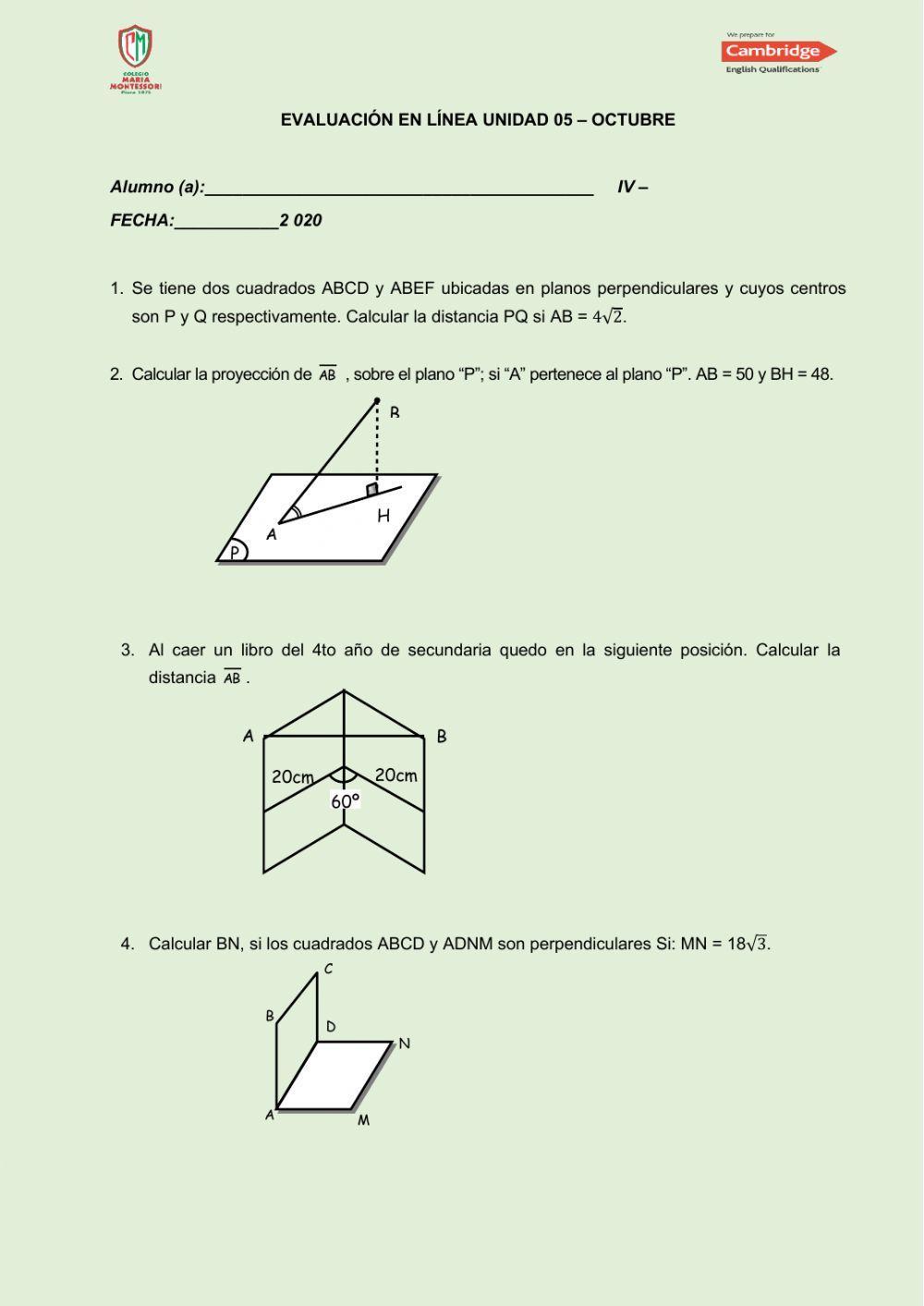 Geometría del Espacio