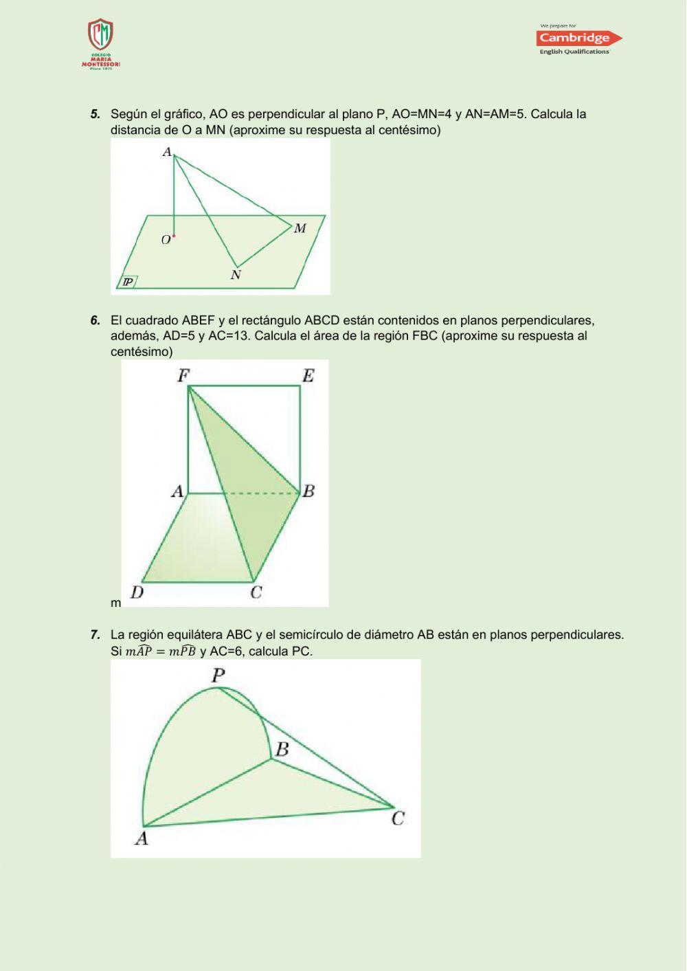 Geometría del Espacio