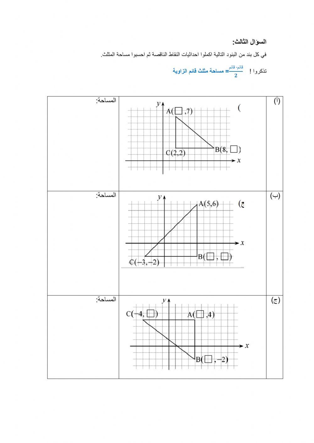 هيئة المحاور مراجعة ثامن