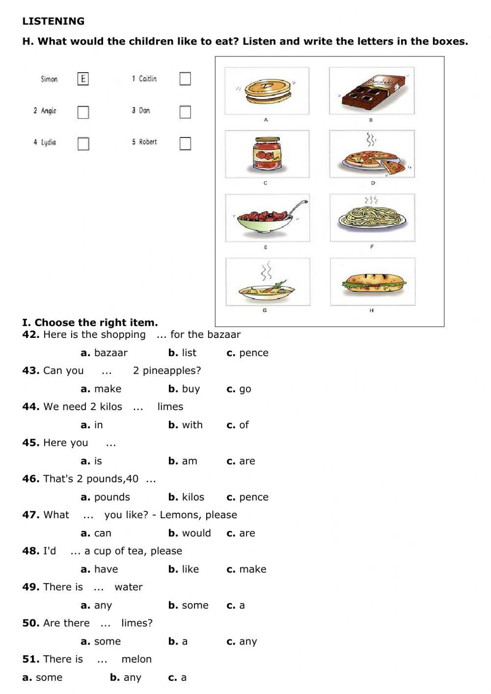 Welcome 2 Unit 5 Test