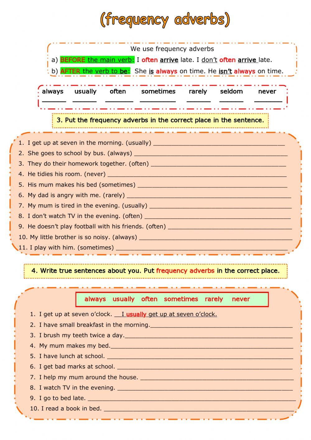 Sentence Structure online exercise for | Live Worksheets