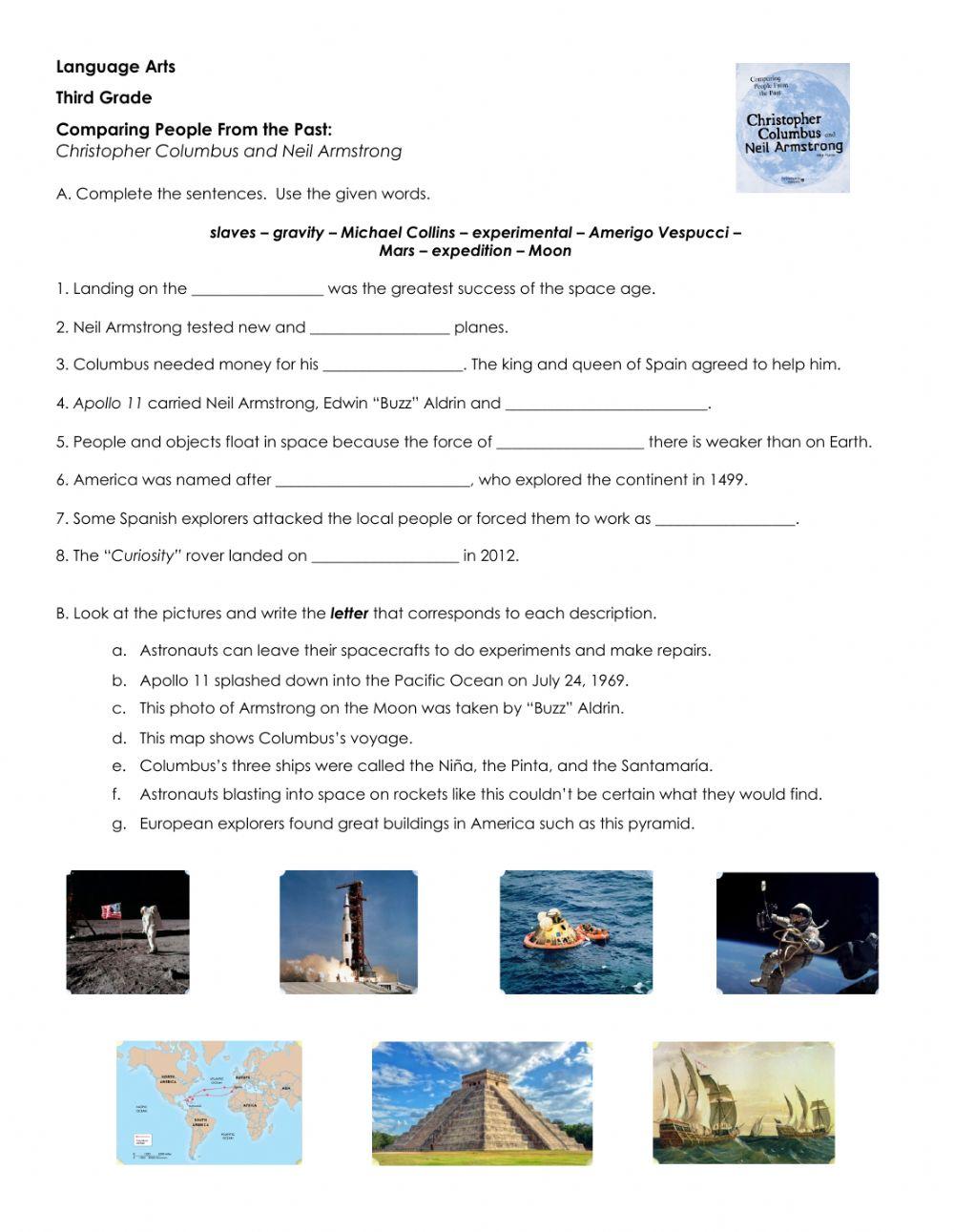 Christopher Columbus and Neli Armstrong