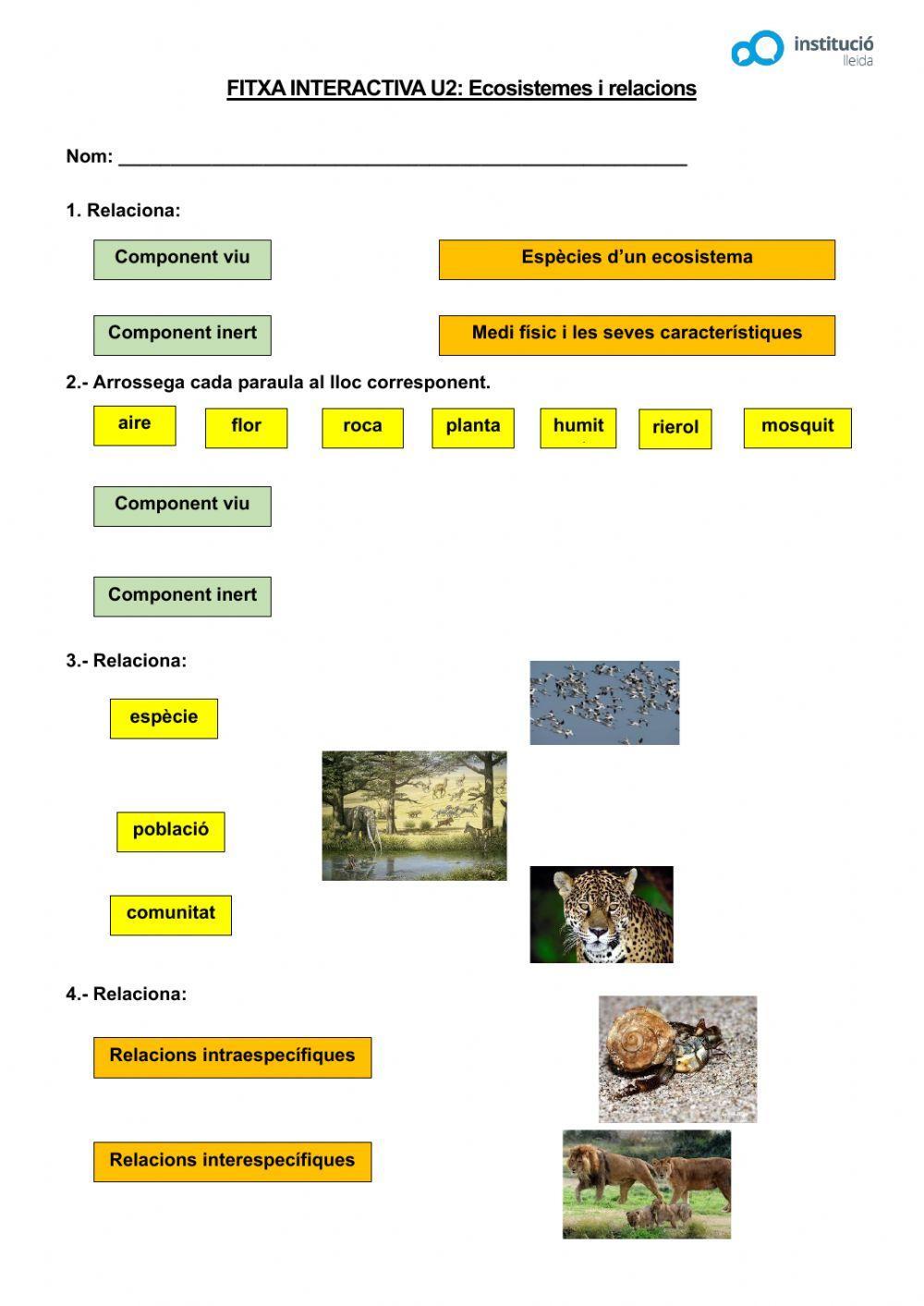 Ecosistemes