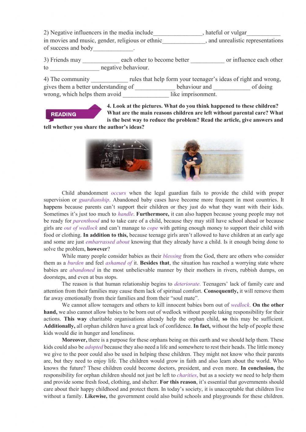 Rights and responsibilities