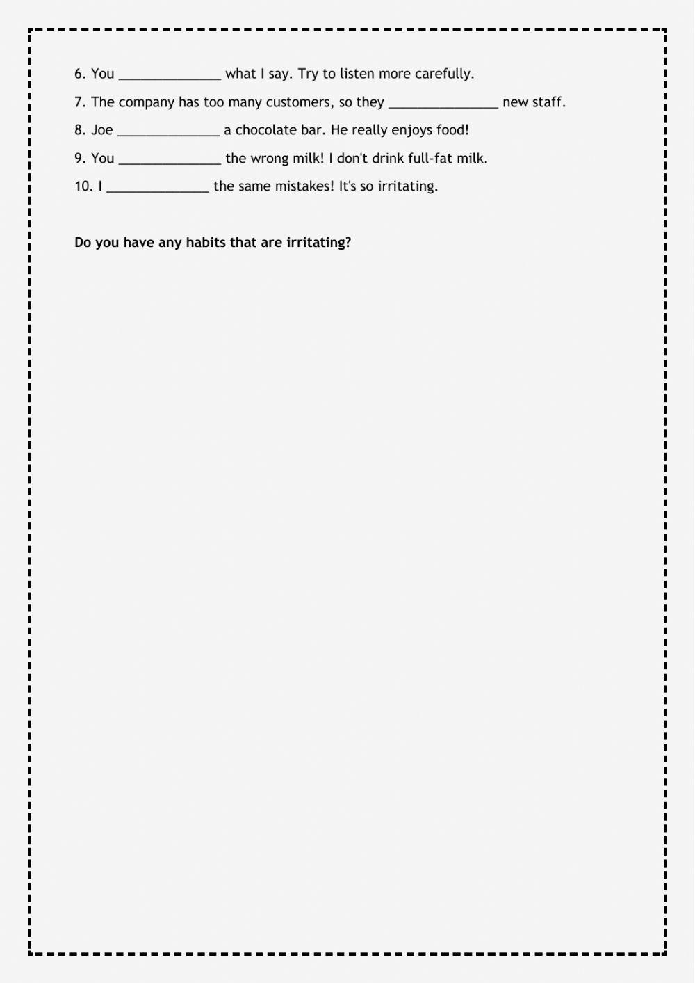Present simple vs Present continuous